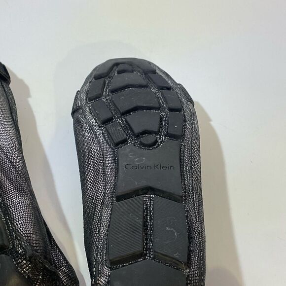 Elegant Calvin Klein Black Women's Flats 6 - Picture 8 of 9